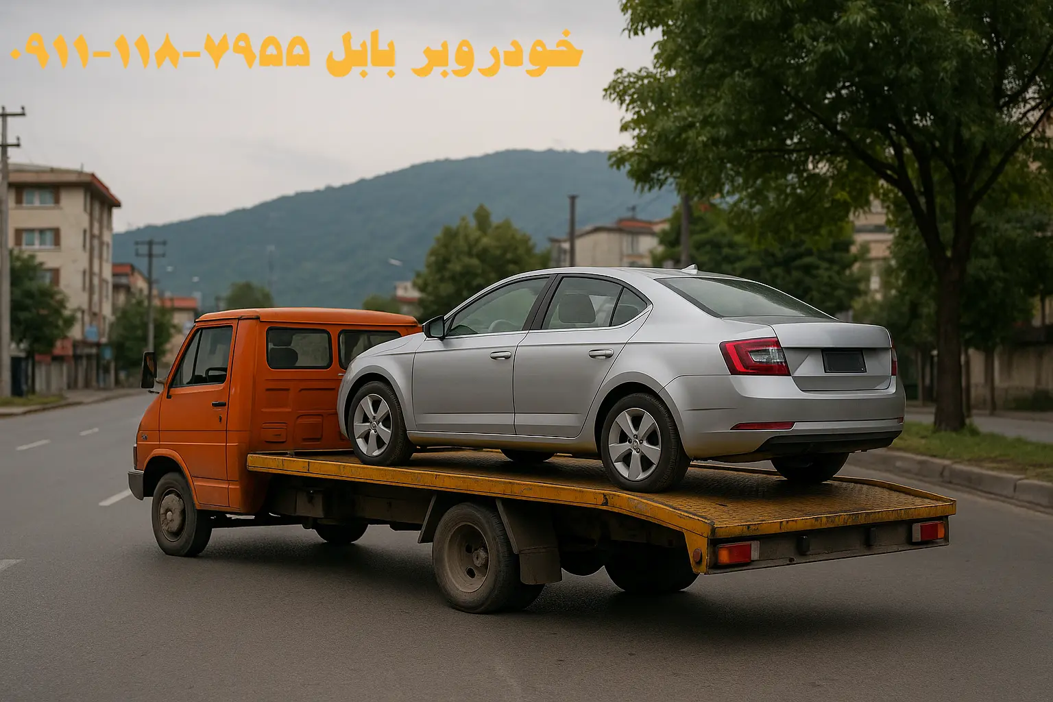 خودروبر بابل | امداد خودرو، یدککش و حمل خودرو شبانهروزی 🚗 3 خودروبر بابل📞09111187955📞