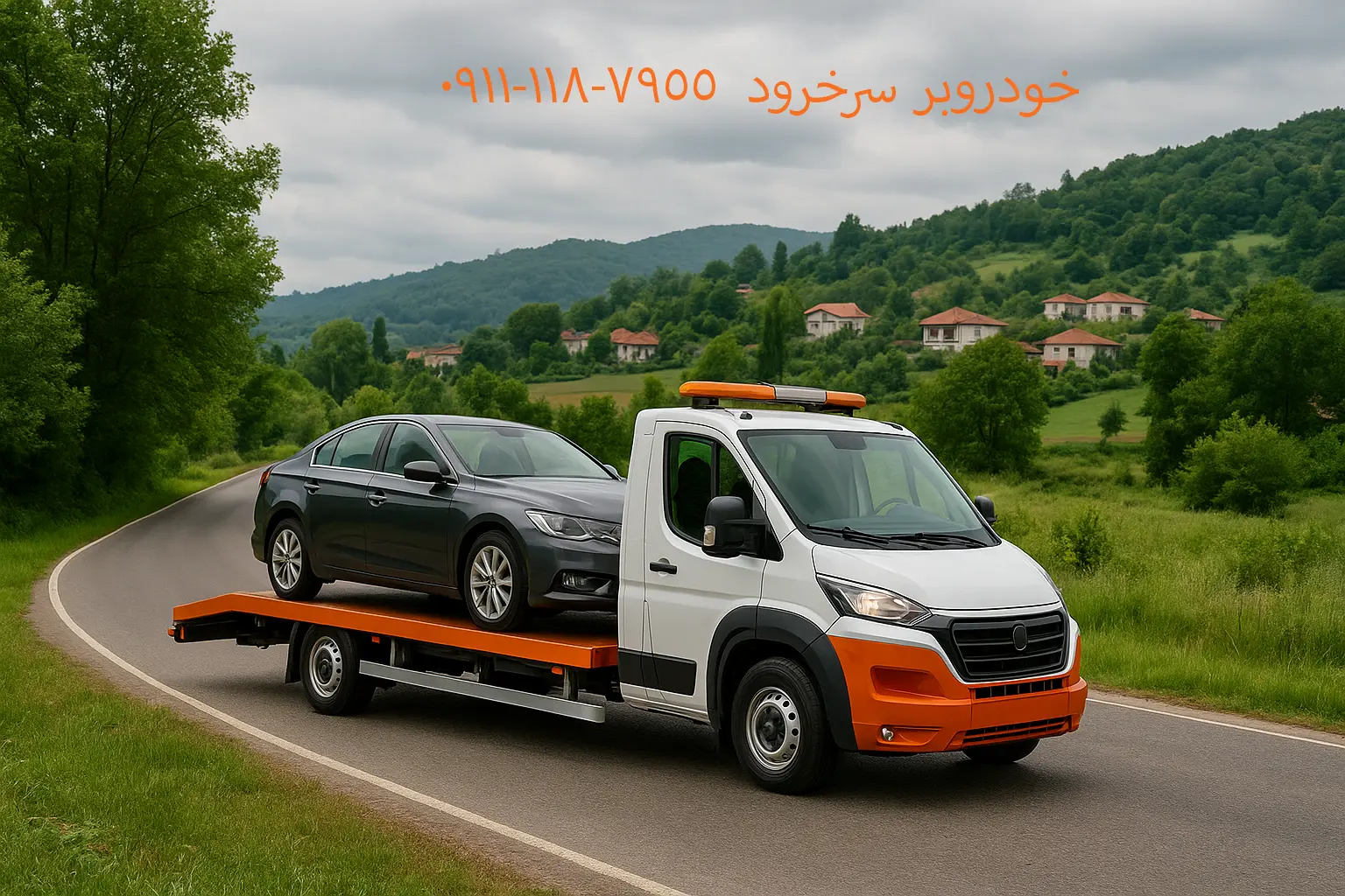 خودروبر سرخرود 🚗 | امداد فوری و حمل ایمن خودرو با خودروبر کاسپین 3 خودروبر سرخرود 📞 09111187955 📞